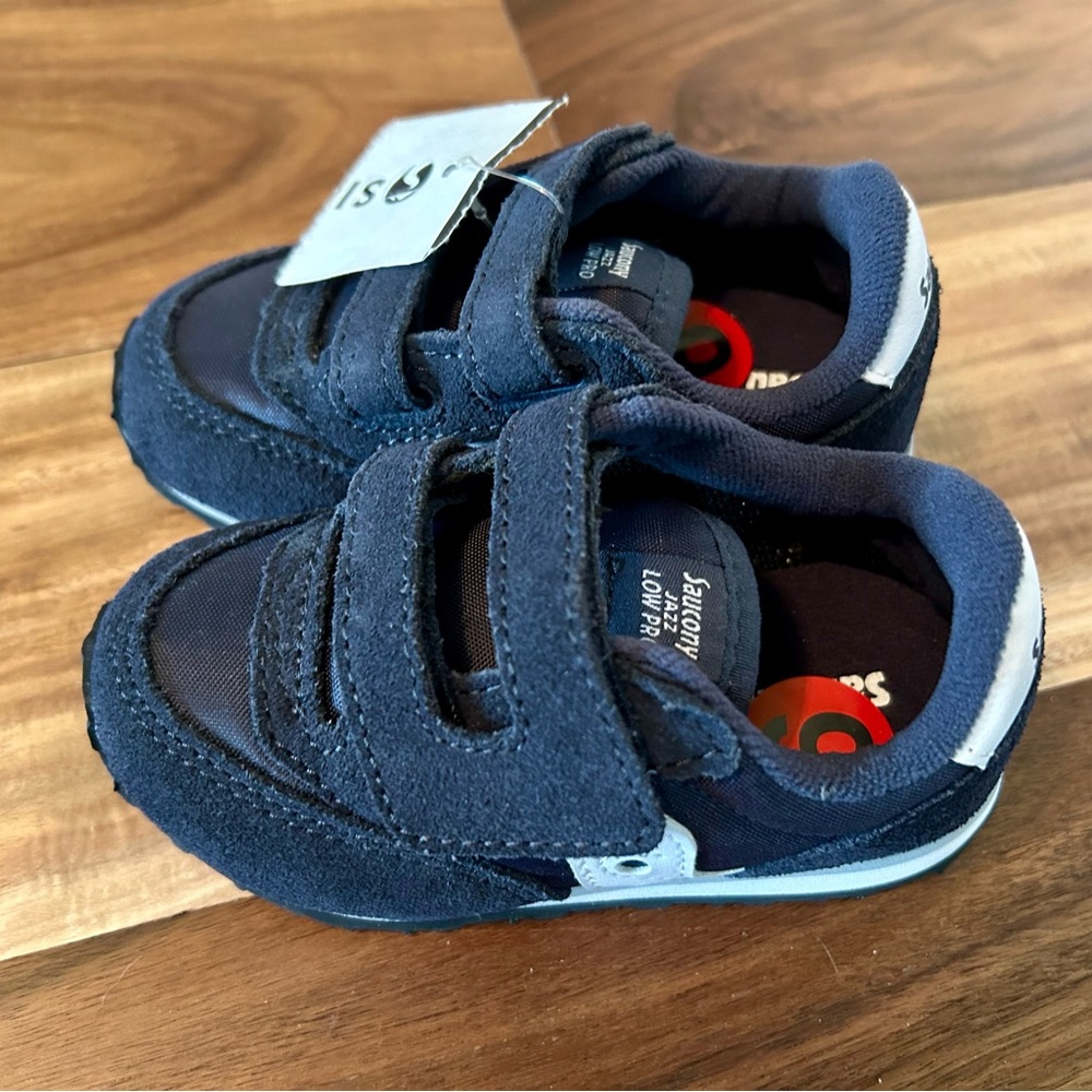 New Saucony Jazz Low Pro Toddler 6 Navy